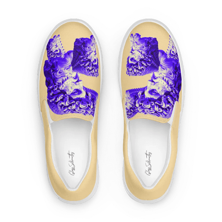 Zeus Glitch Slip-On Canvas Shoes product image (1)