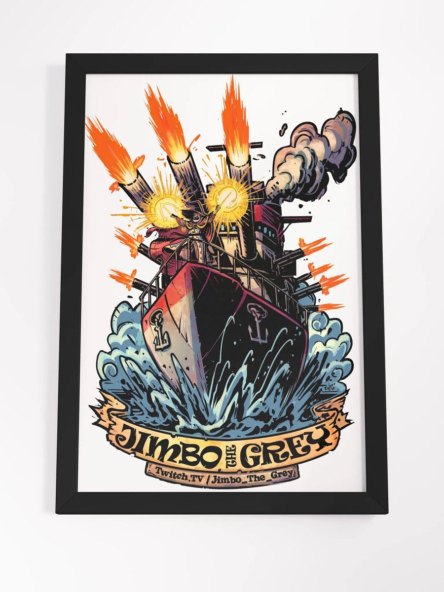 Channel Artwork Framed Print product image (4)