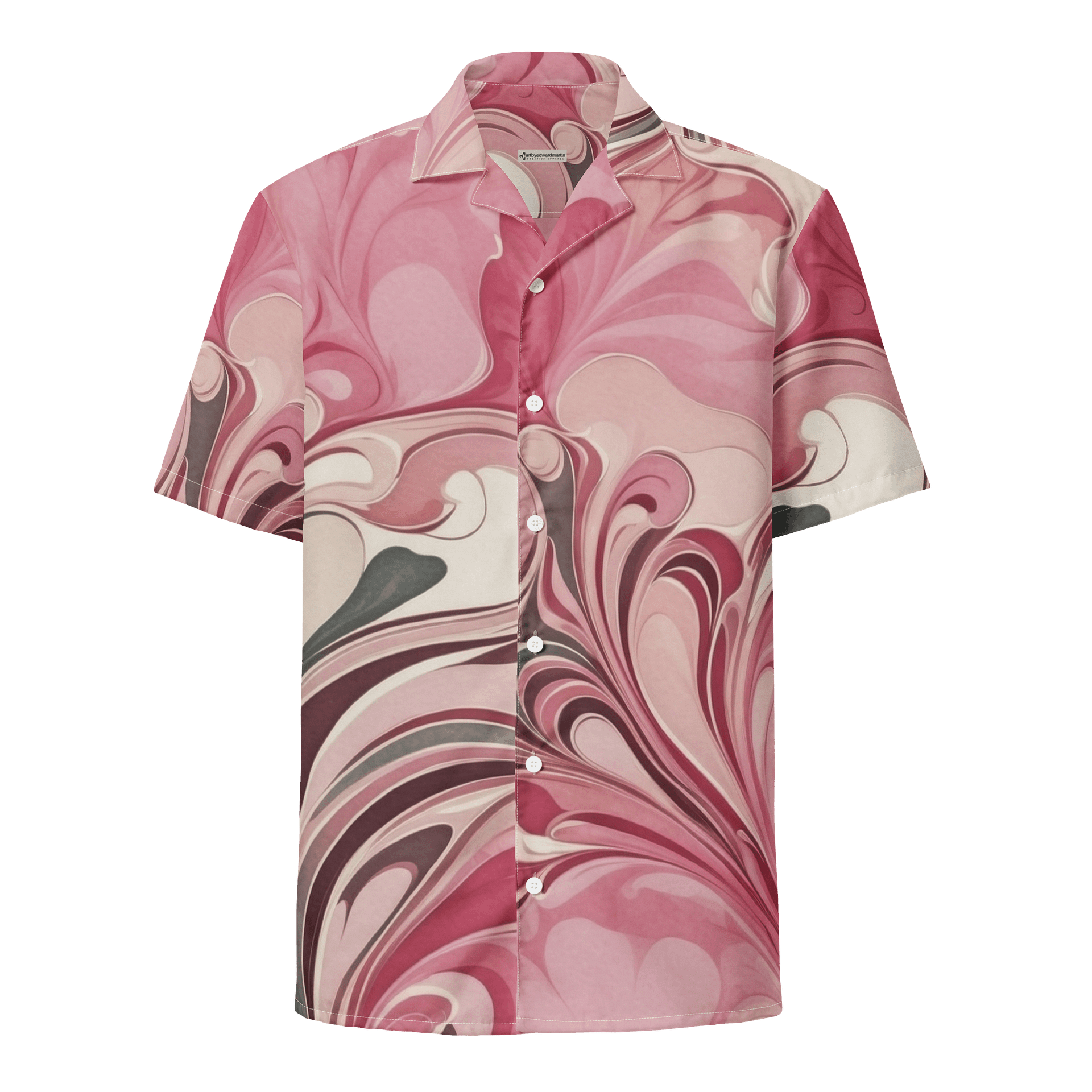 Swirling Paradise Hawaiian Shirt product image (1)