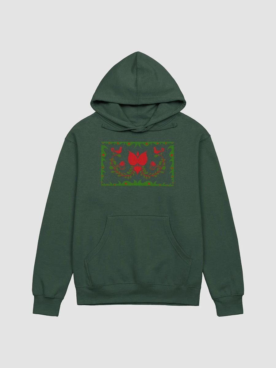 Hungarian Green Floral Bliss Hoodie product image (1)