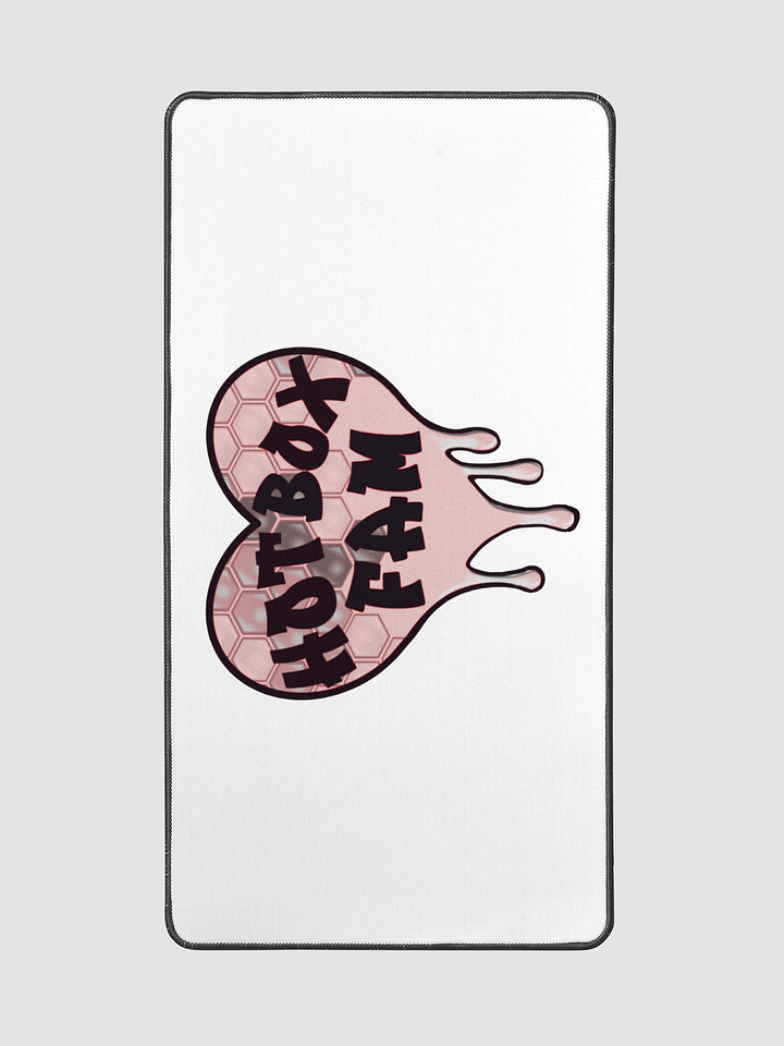 HOT BOX FAM PALE PINK HONEY COMB DESK MAT product image (2)