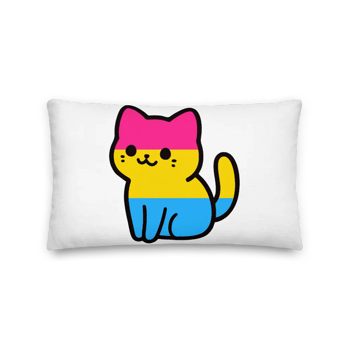 Pansexual Pride Kitty Pillow product image (2)