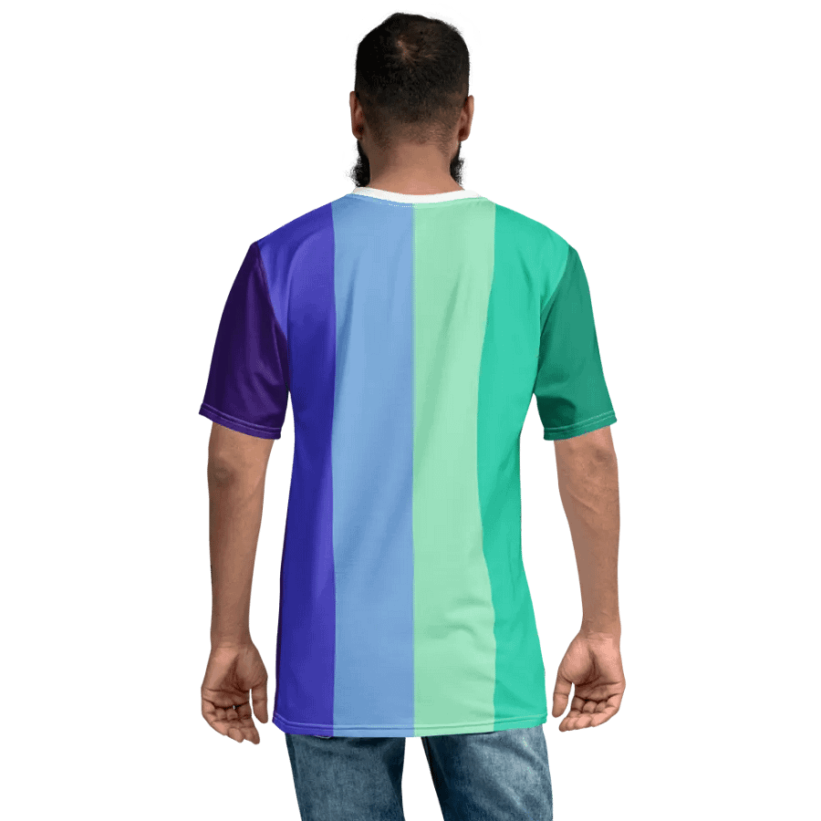 Gay Men's Pride Flag - All-Over Print T-Shirt product image (9)