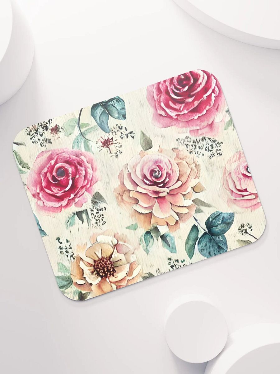Shabby Chic Floral Mouse Mat product image (7)