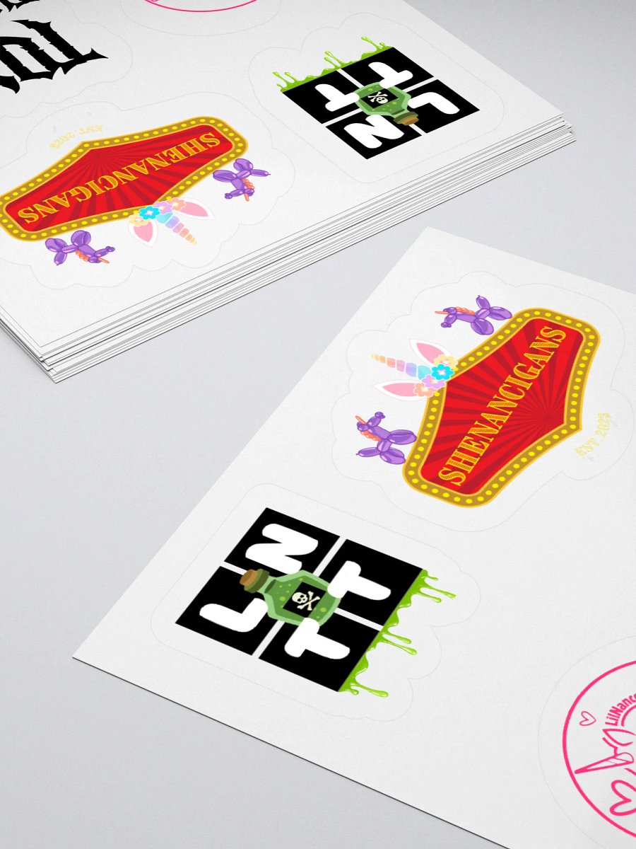 Funky Kiss Cut Sticker Set product image (4)
