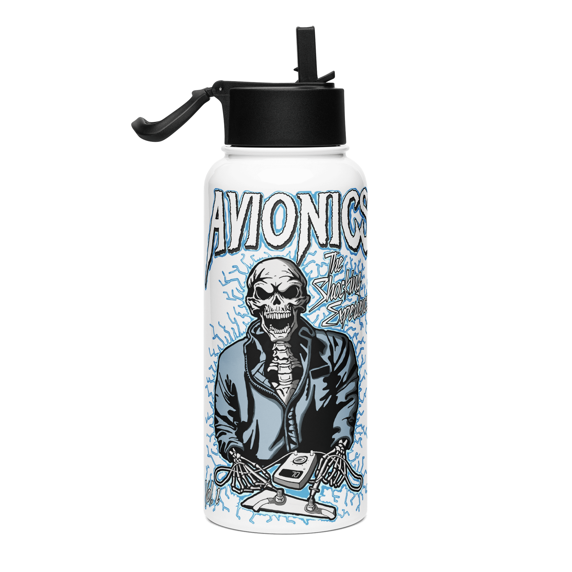 "AVIONICS Vol.1" Water Bottle product image (4)