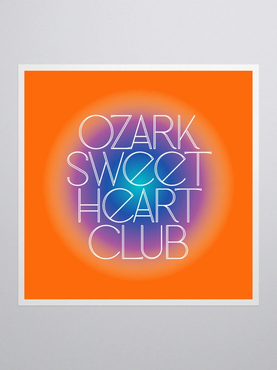 Ozark Sweet Heart Club Kiss Cut Stickers product image (2)