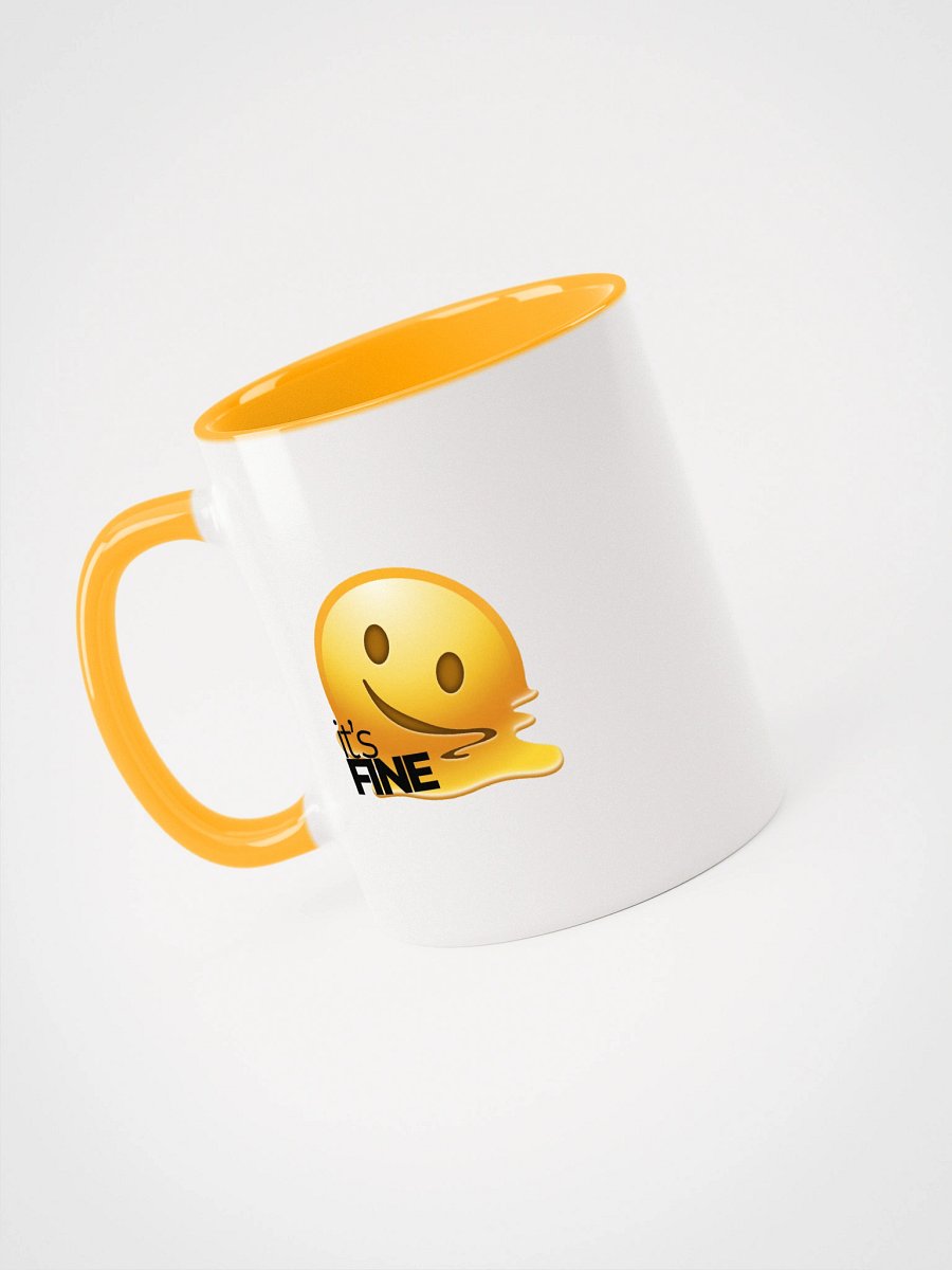 Melting 'It's Fine' Ceramic Mug product image (53)