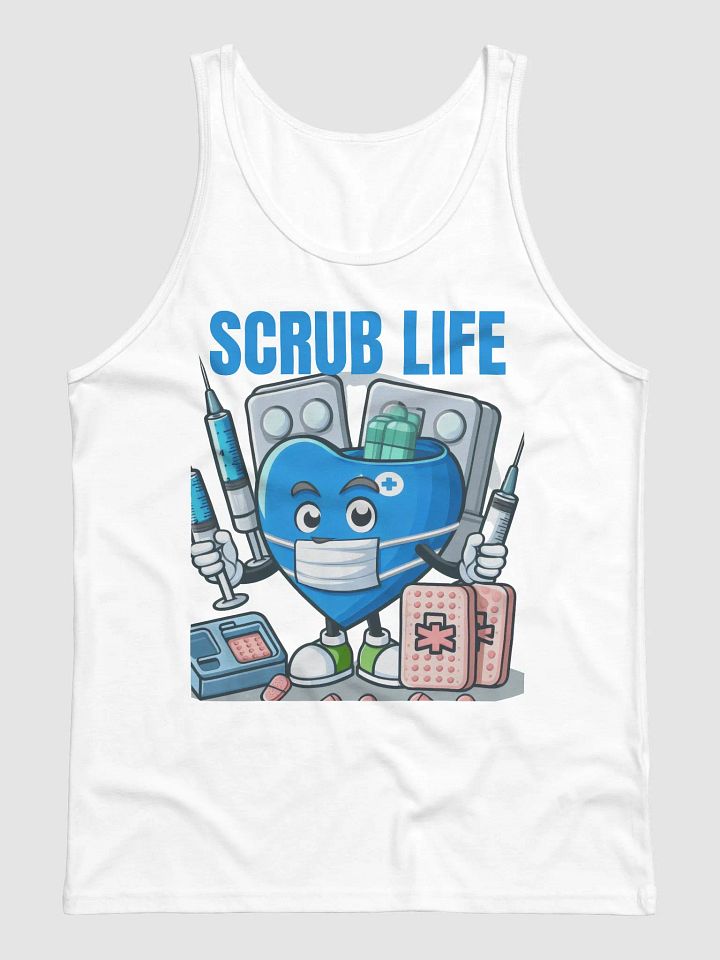 Syringe, heart, mask , and cartoon Tank product image (4)