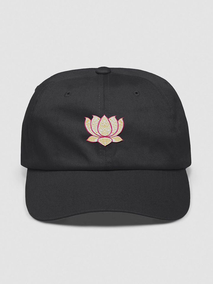 Golden Lotus Classic Dad Hat product image (1)