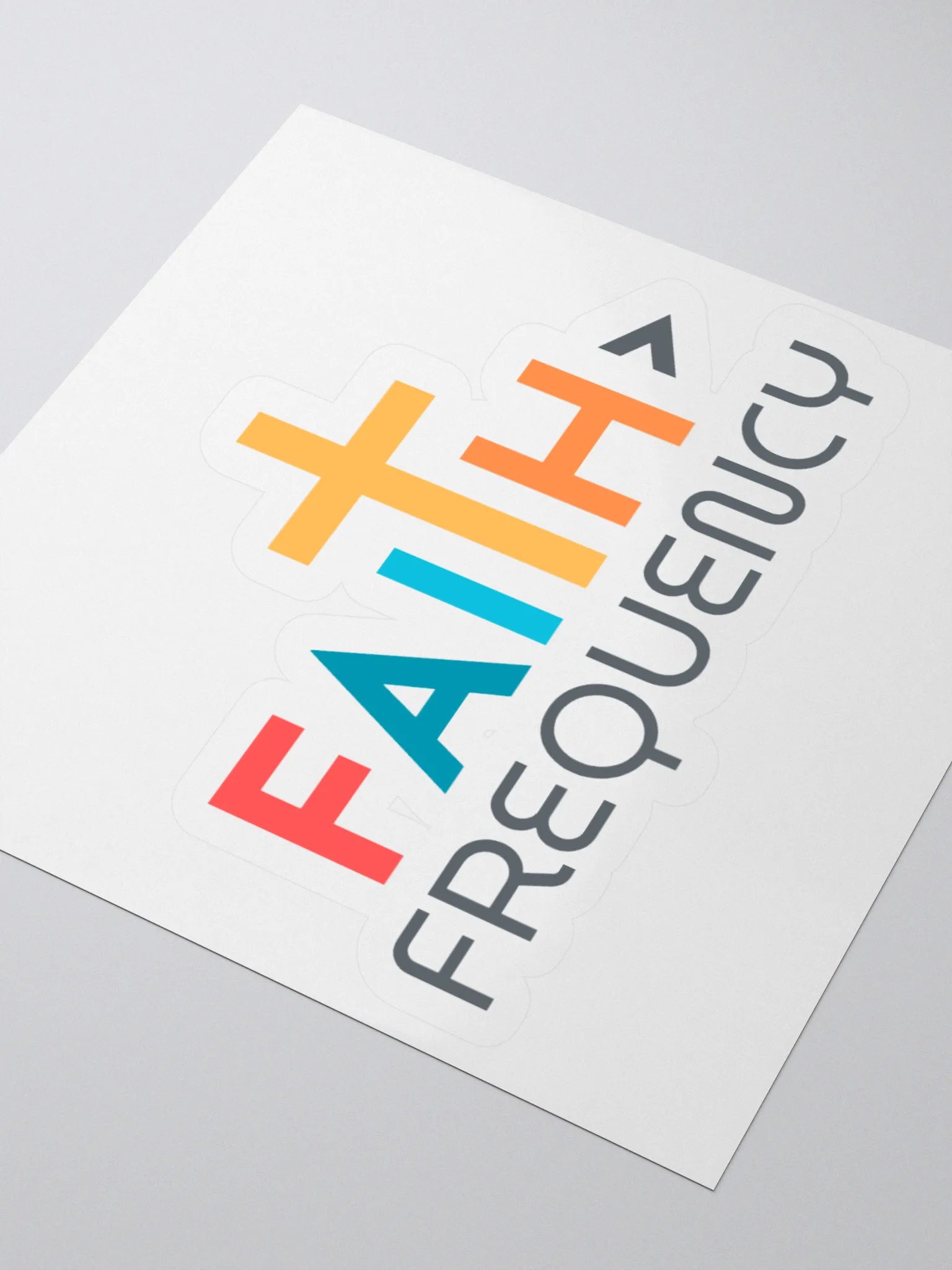 Faith Over Frequency Sticker product image (3)