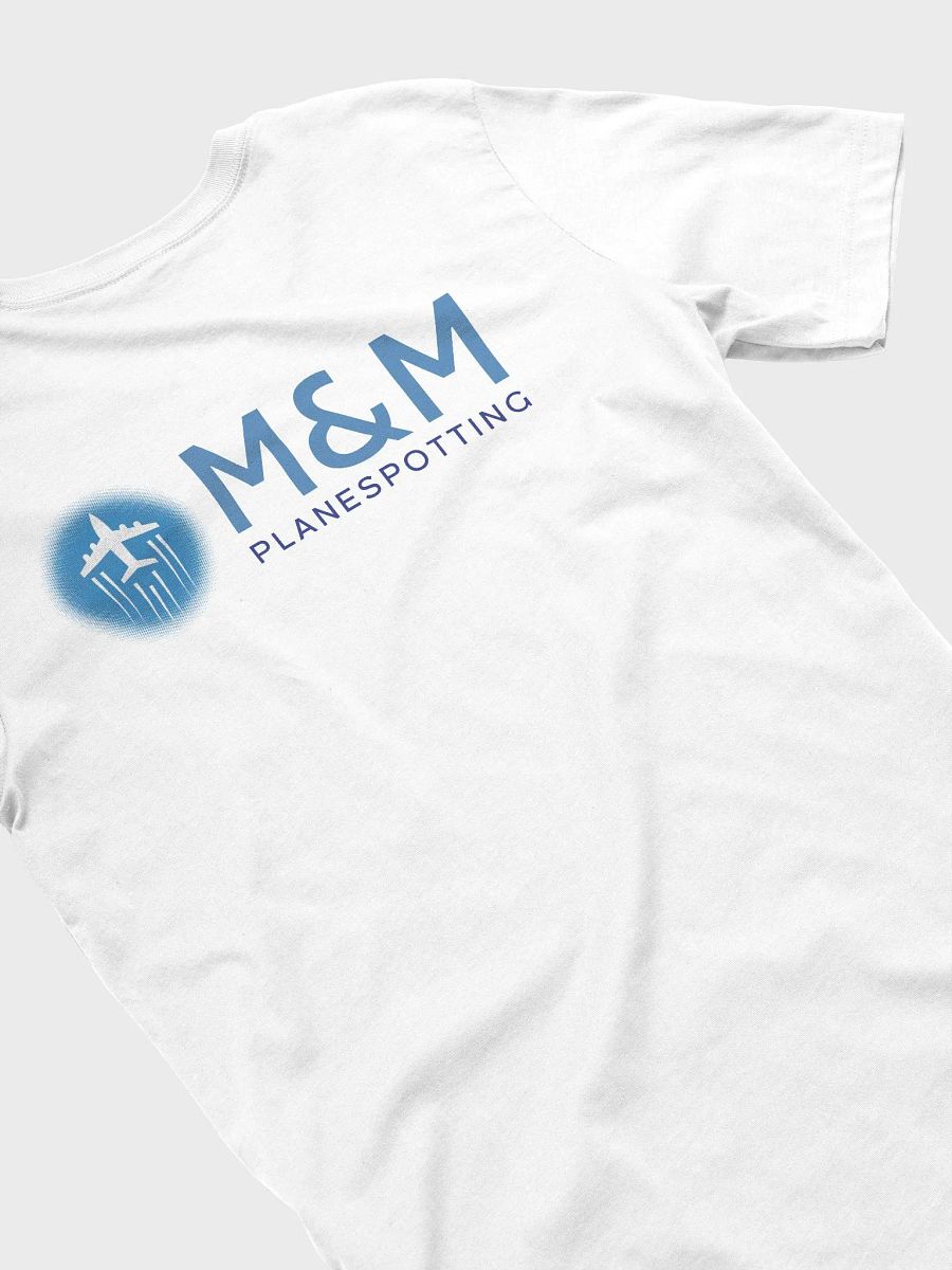 M&M Plane Spotting White T product image (4)