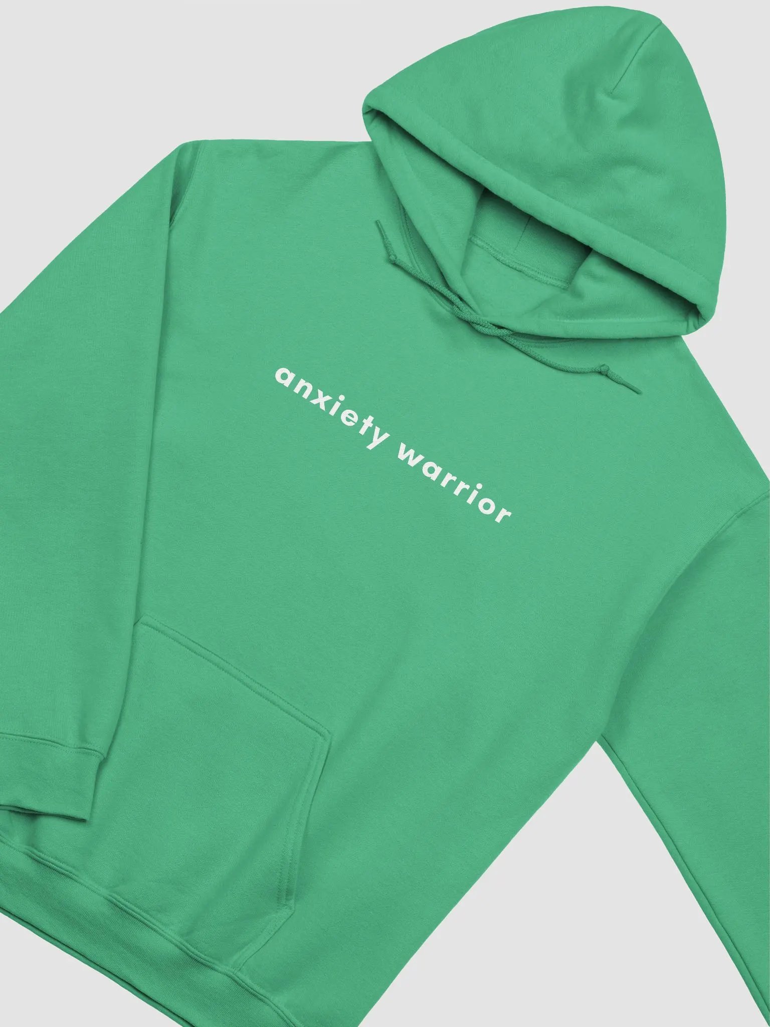 Hoodie - "anxiety warrior" product image (1)