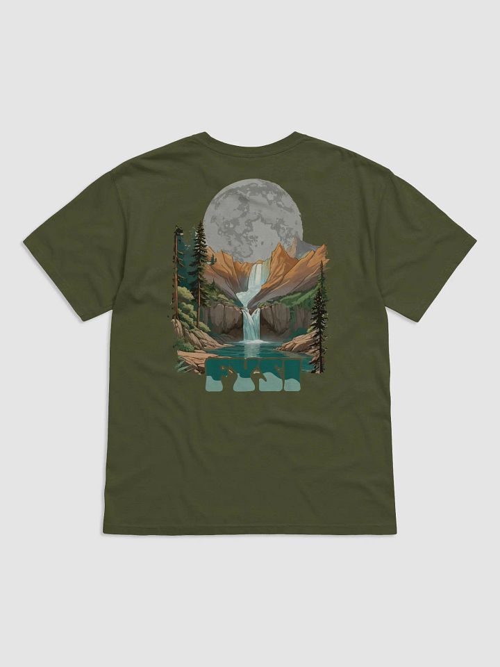 Lunar Cascade Organic Cotton T-Shirt product image (2)