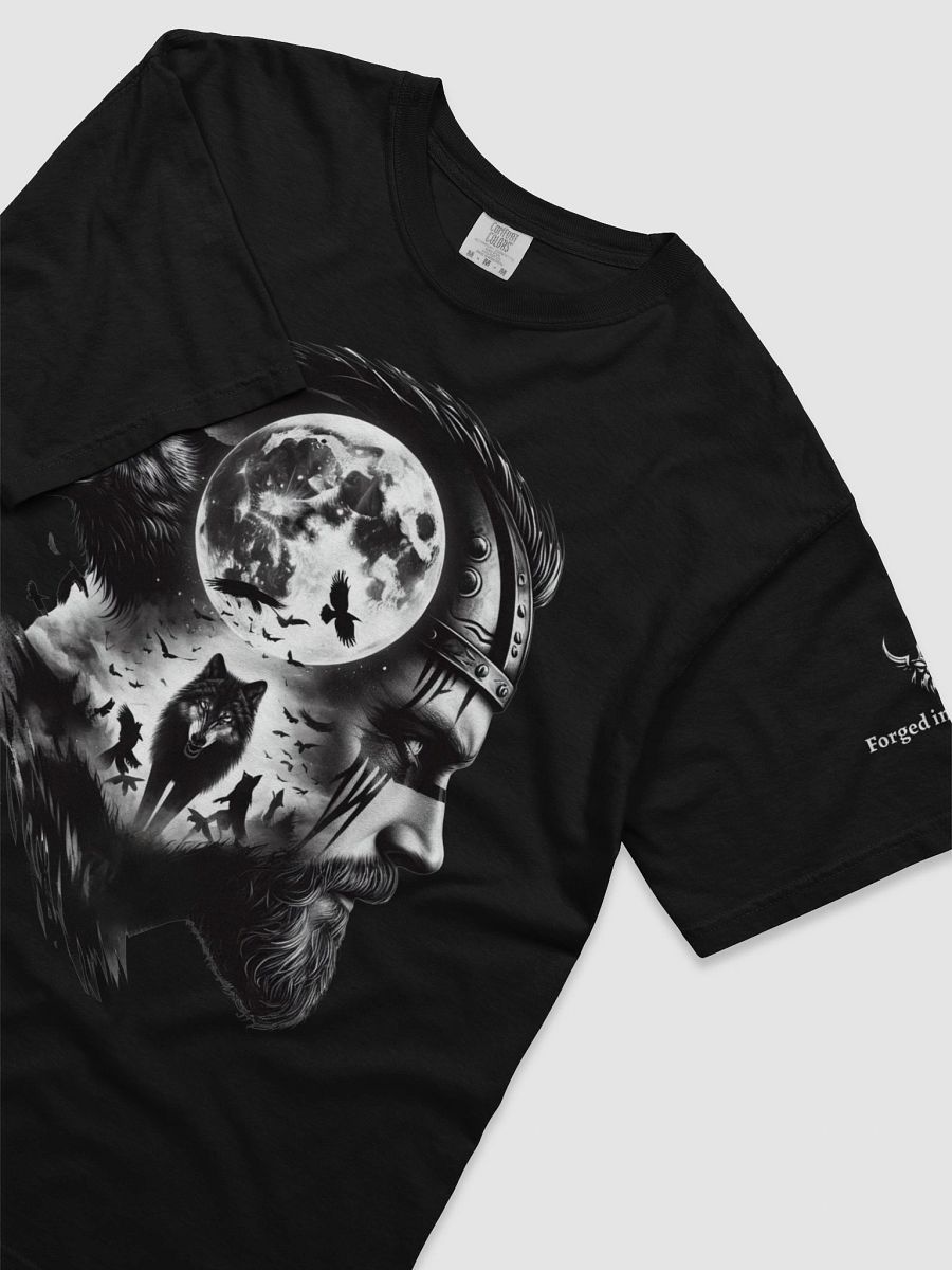 Forged In Valhalla: Odin’s Wolf Companions T-Shirt product image (38)