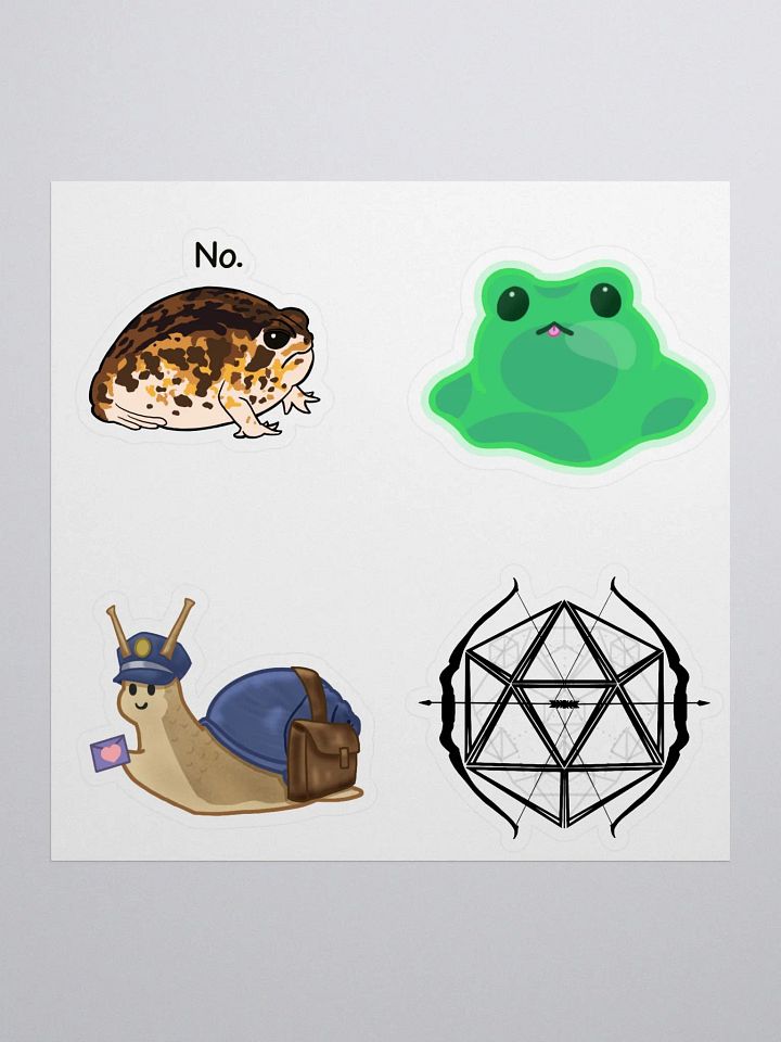 Funny Friends Sticker Sheet product image (1)