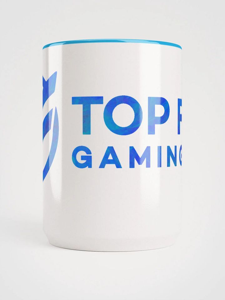 TopFrag™ Blue Wave Ceramic Mug with Color Inside product image (2)