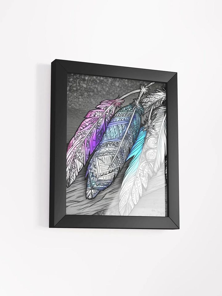 G Feathers, Framed Matte Poster product image (2)