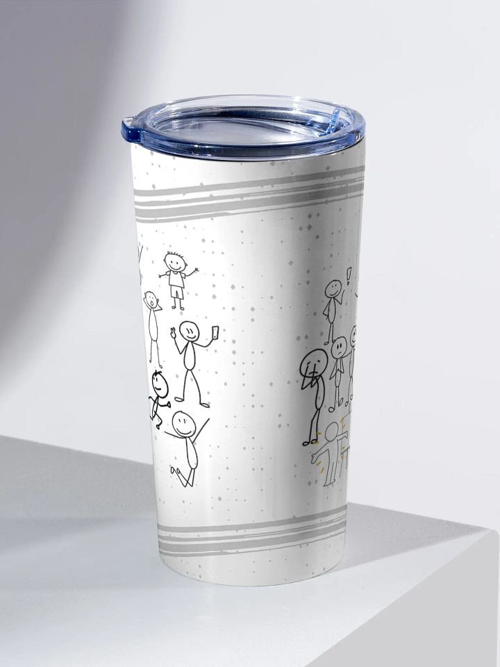 Paint and sip 20oz Stainless Steel Tumbler gift for atist moms dads friends product image (2)