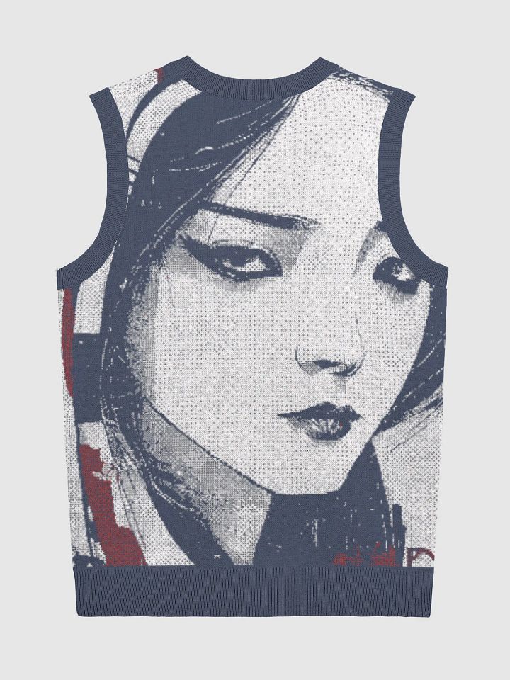 Geisha-Inspired II Serenity Jacquard V-Neck Vest product image (7)