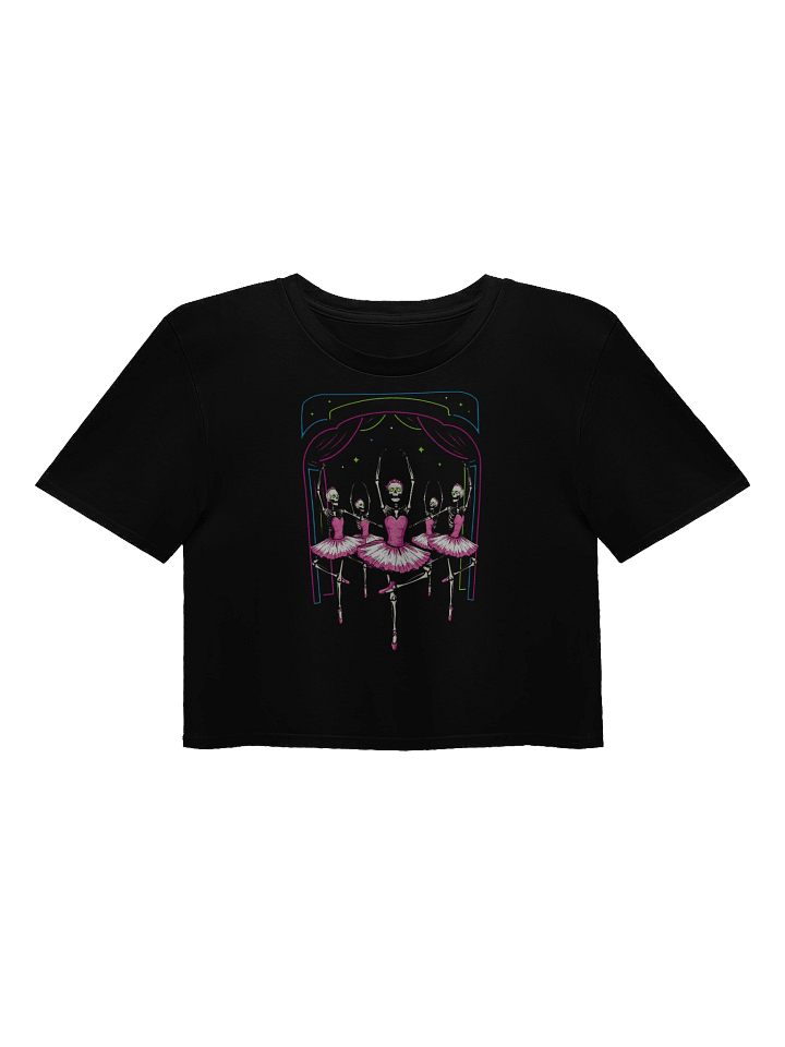 Skeleton & Ballerina Dance Crop Top product image (1)