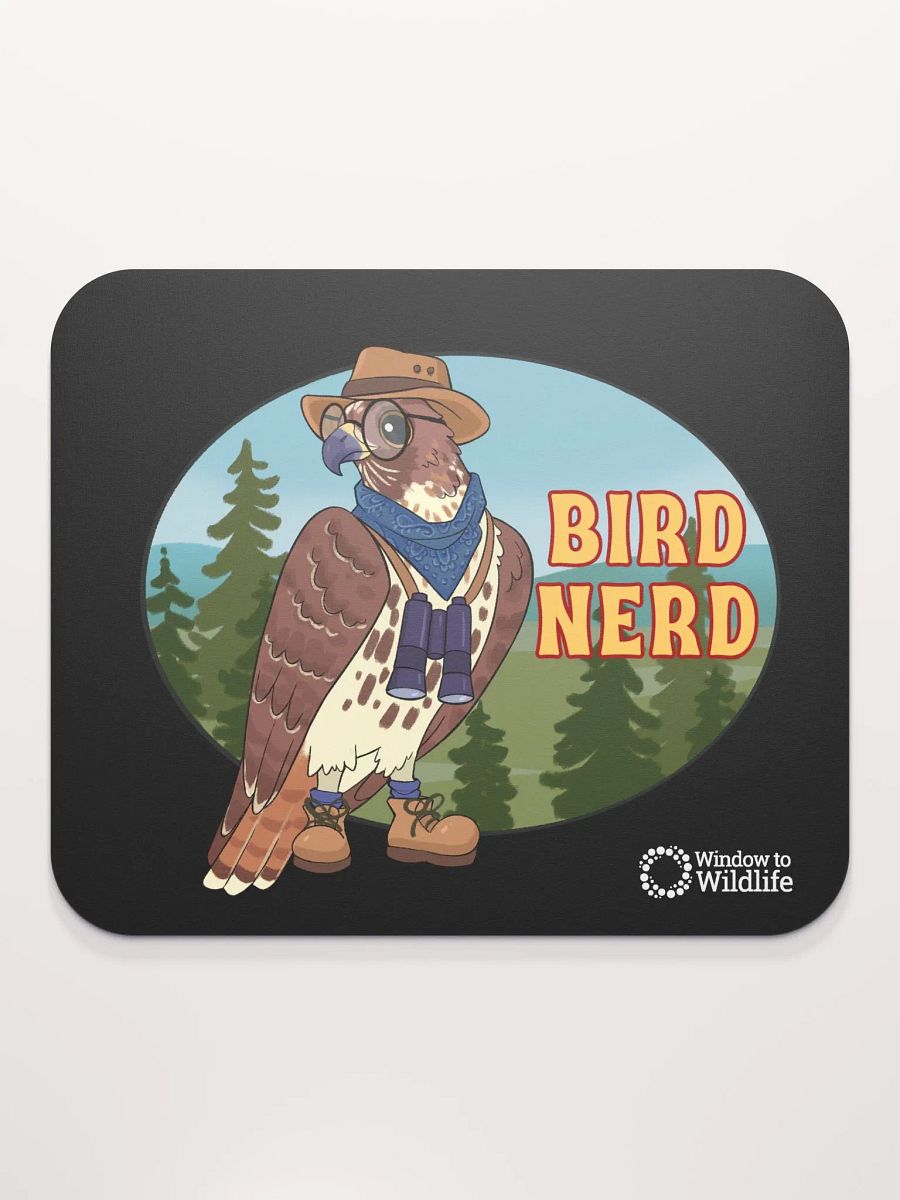 Red-tailed hawk - Bird Nerd Mouse Pad product image (2)