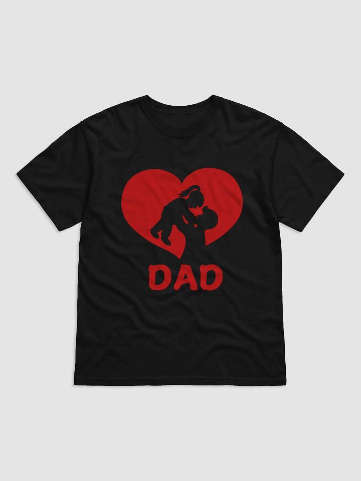 Dad's Love Silhouette T-Shirt product image (1)