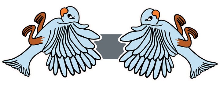 Cute Cartoon Bluebird Magnetic Laminated Bookmark for Bird Lovers product image (2)