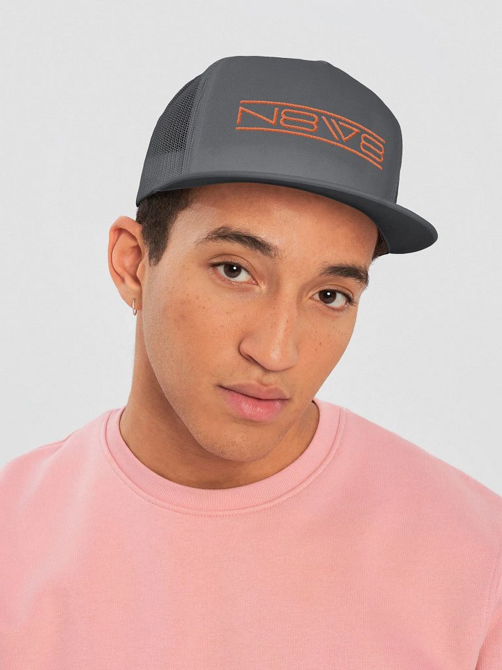 N8W8 Logo Orange Trucker Hat product image (1)