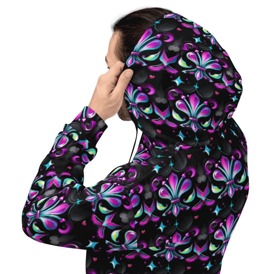 Mardi Gra All Over Print Hoodie` product image (4)