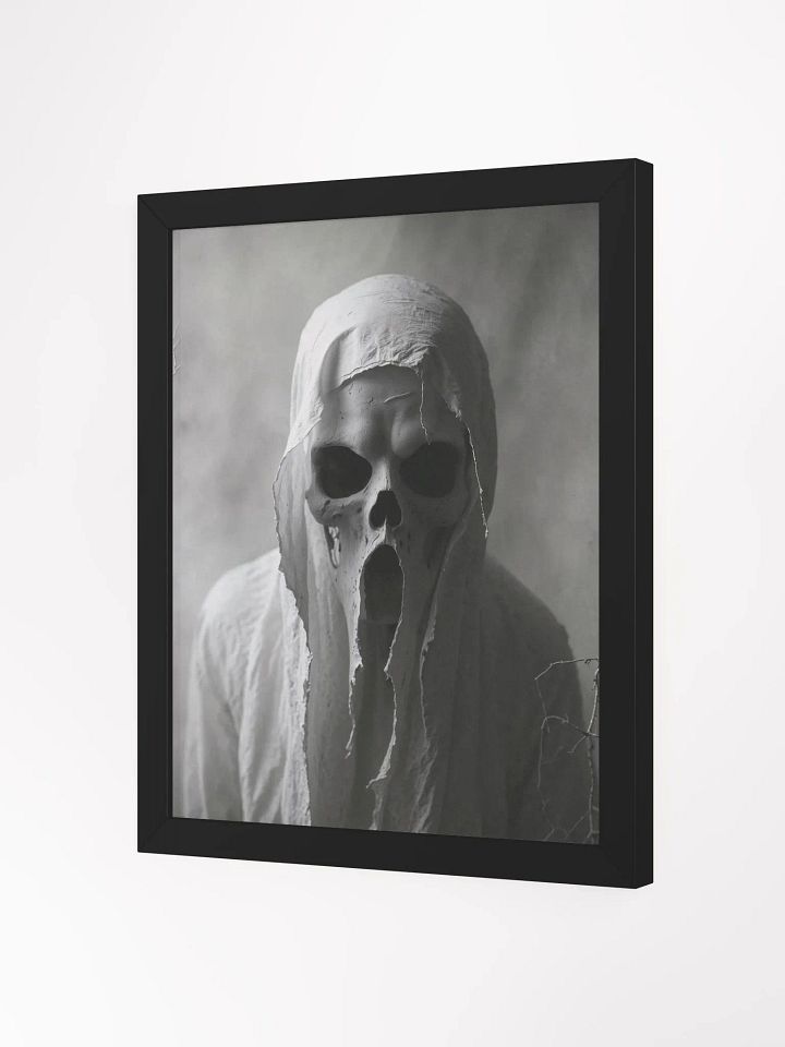 Ghostly Face Framed Print product image (7)