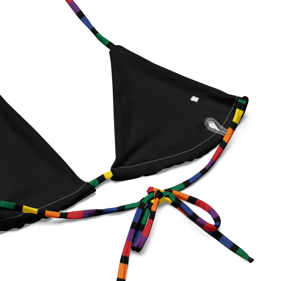 Rainbow Stripe String Bikini product image (9)