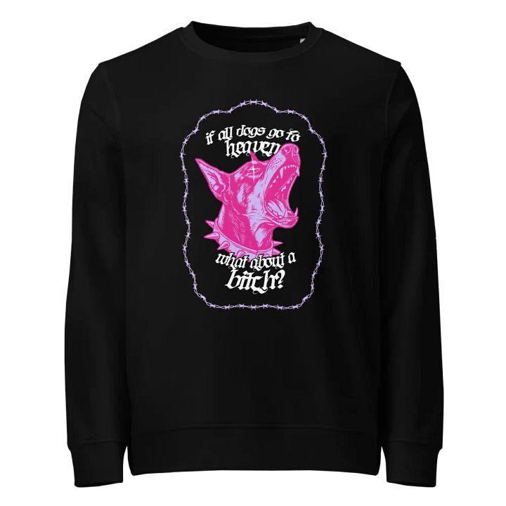 If All Dogs Go To Heaven - Pink Colorway Crewneck Sweatshirt product image (1)