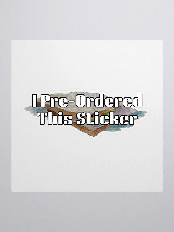 PRE-ORDERED (Kisscut Sticker) product image (1)