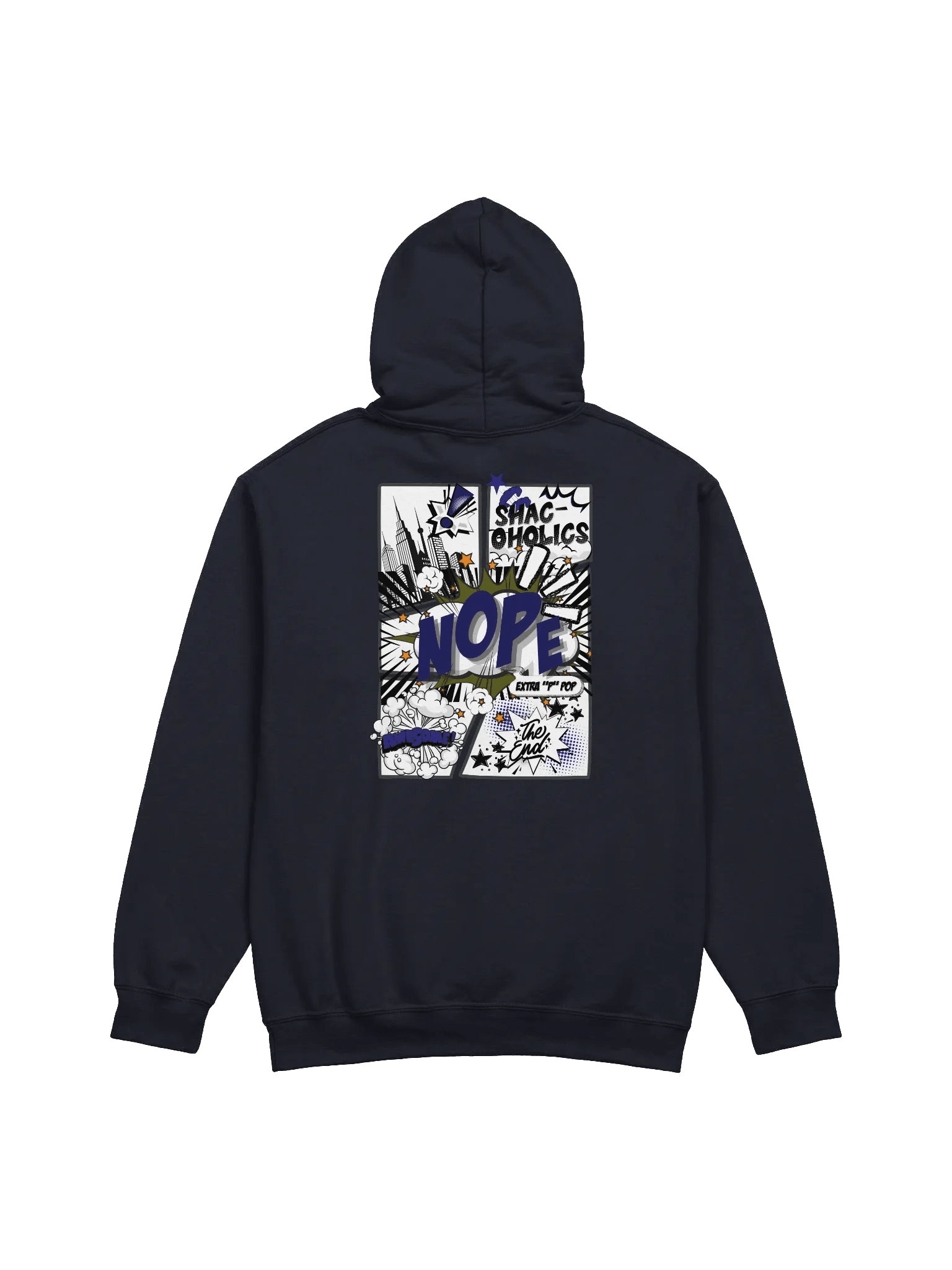 Explosive Dark Blue NoPe Shac-oholics Hoodie product image (2)