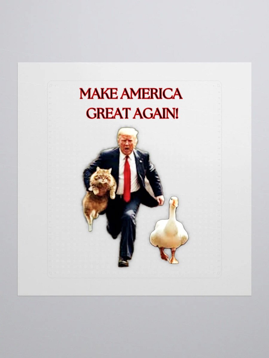 Trump MAGA STICKER product image (1)