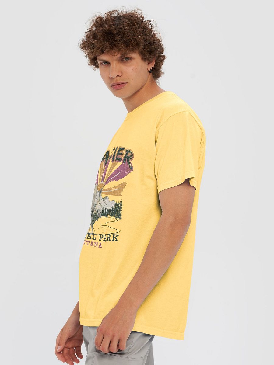Glacier National Park, Montana Tee | Retro-Style Western T-Shirt for Travel and Road Trips product image (17)
