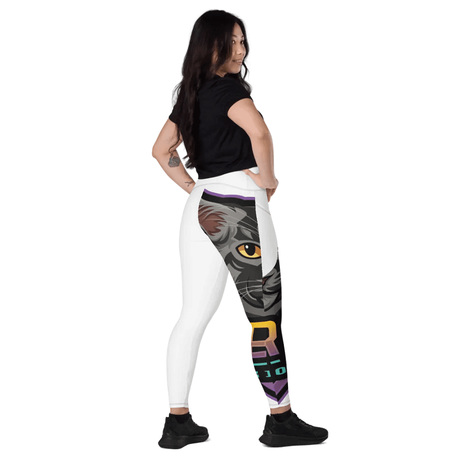 All-Over Print Lady Leggings with Pockets product image (9)