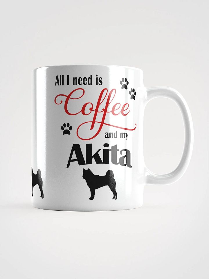 Coffee and my Akita Mug product image (1)