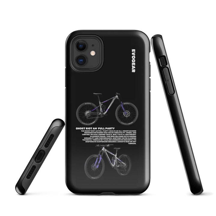 Black Ghost Riot AM Full Party iPhone Case product image (1)