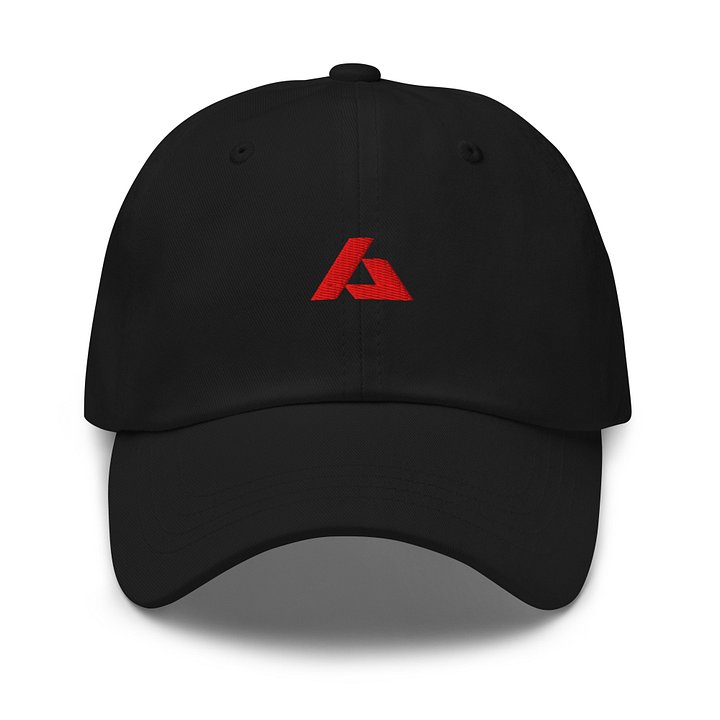 Dad Hat - Red Embroidery product image (1)