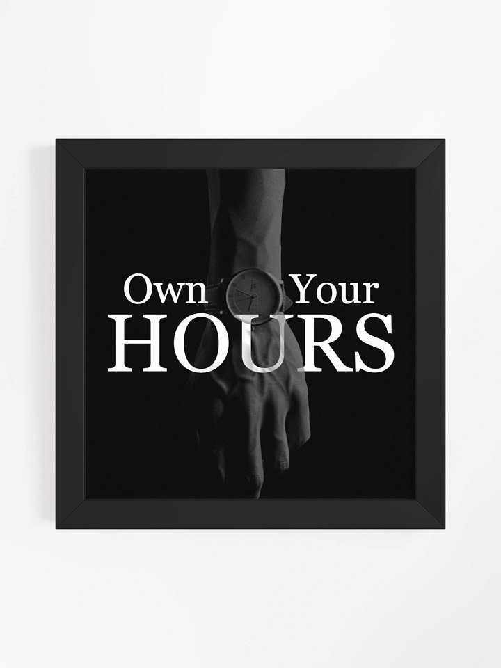 Chrono Crafted Matte Poster product image (3)