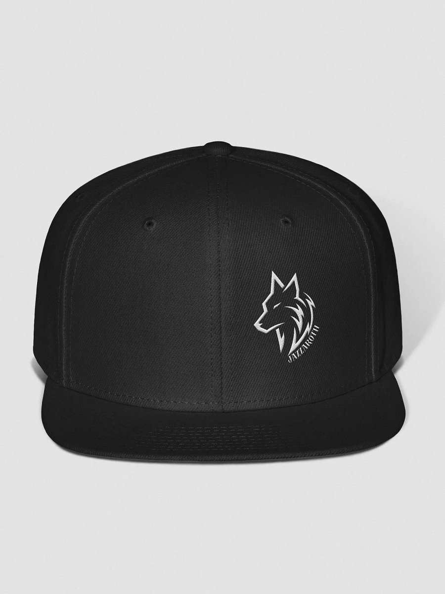 Pixelated Wolf Snapback Cap product image (1)