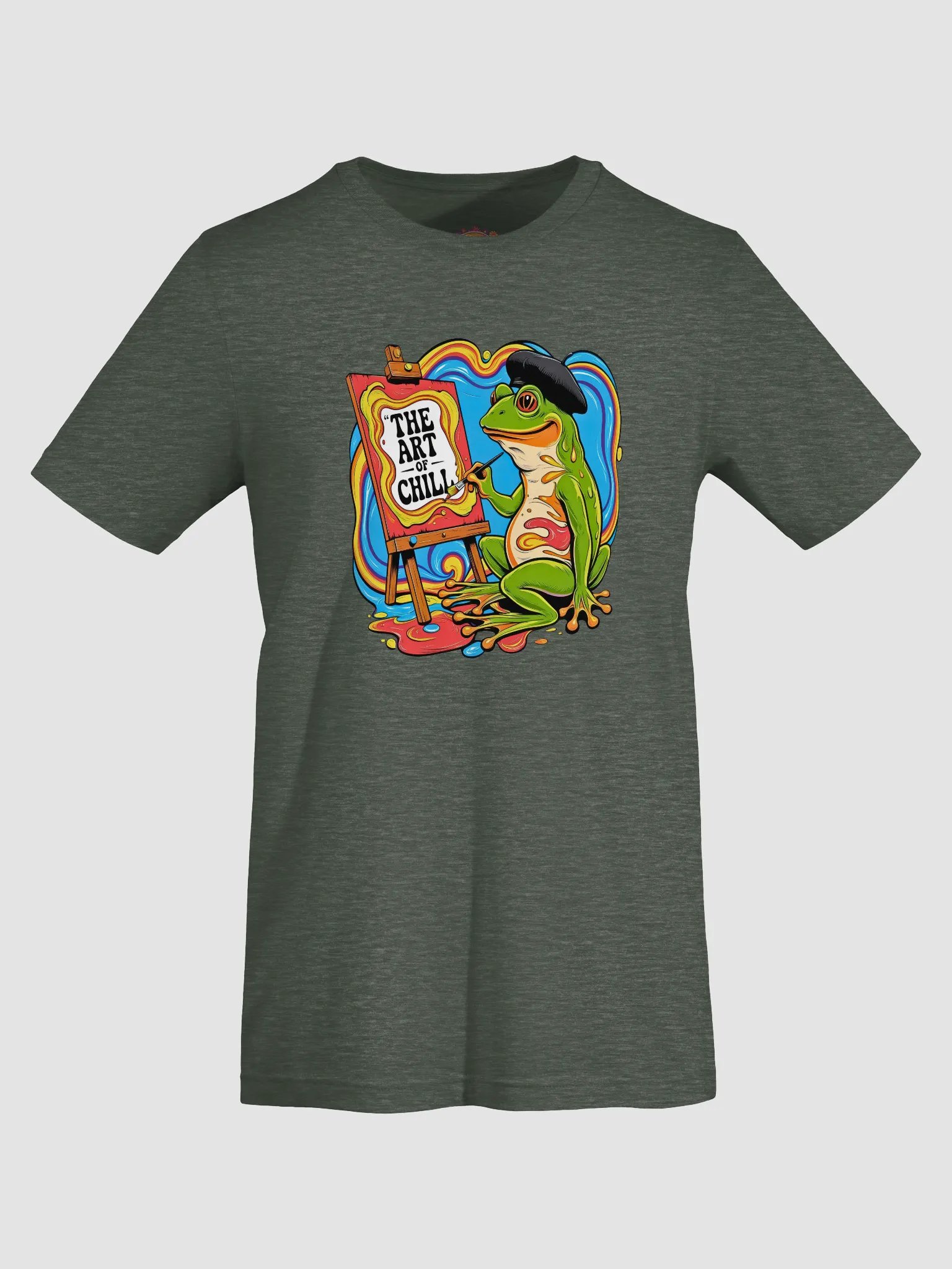 Chill Frog Artist T-Shirt product image (4)