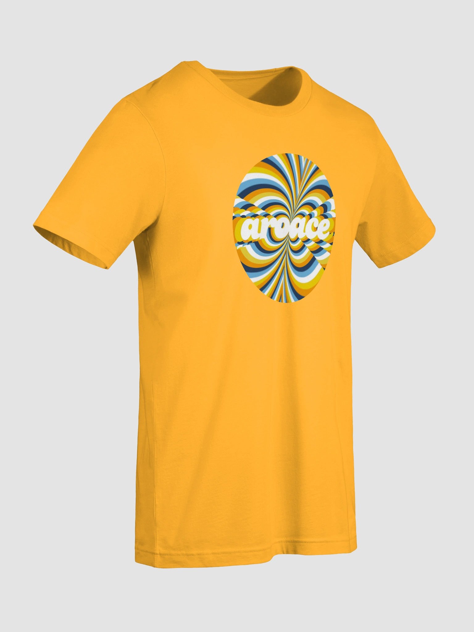 swirly aroace t-shirt product image (9)