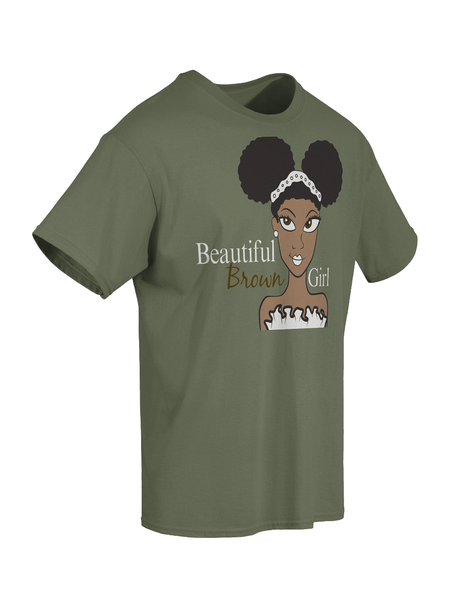 Beautiful Brown Girl Mocha Tee product image (20)