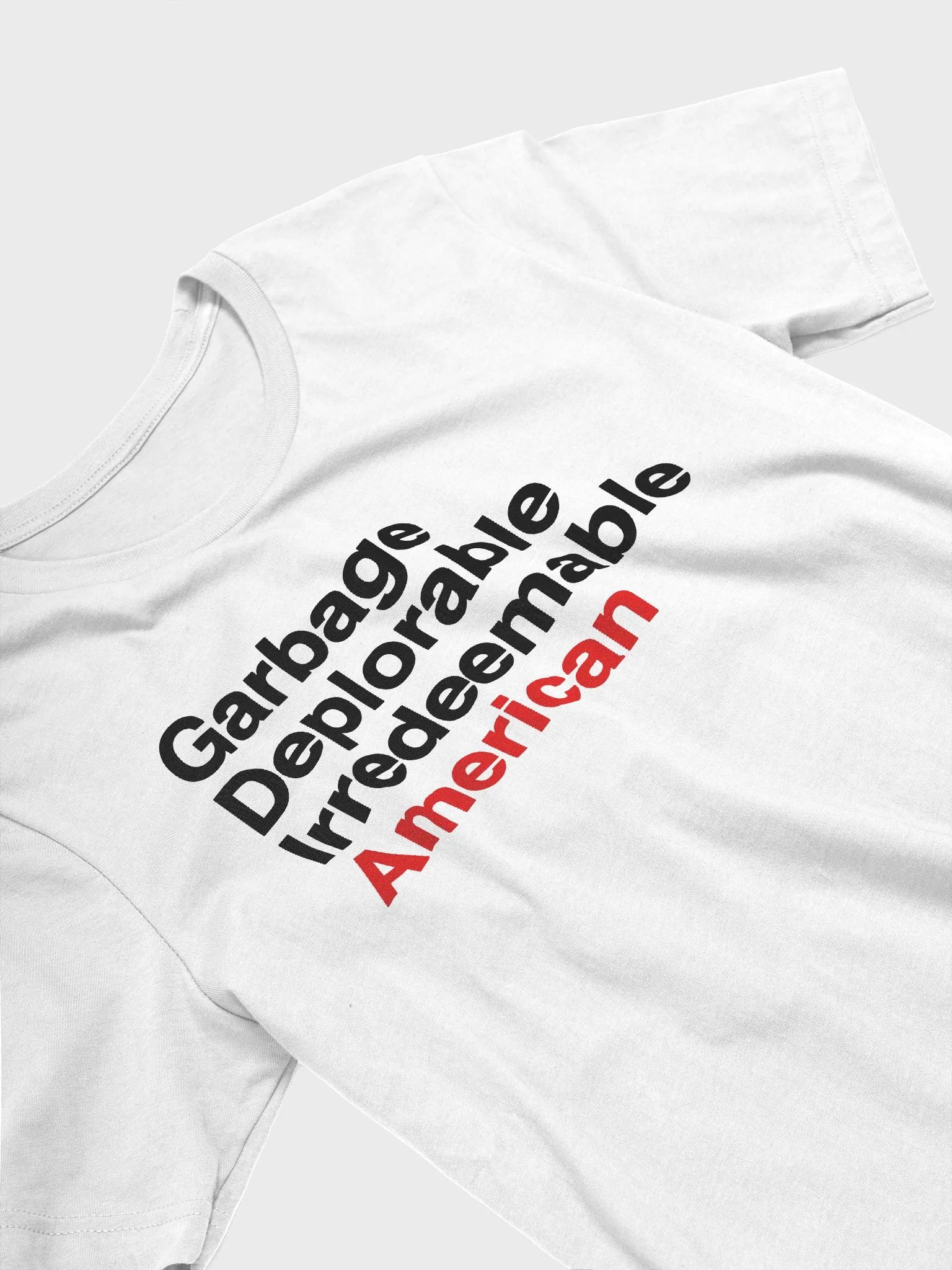 Garbage Deplorable Irredeemable American Shirt product image (94)