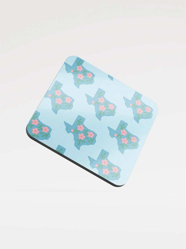 Texas Blue Cork Coaster product image (1)