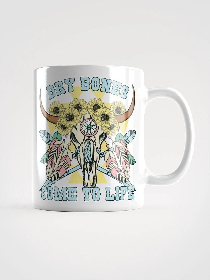 Bohemian Dry Bones Come To Life Skull Mug product image (1)