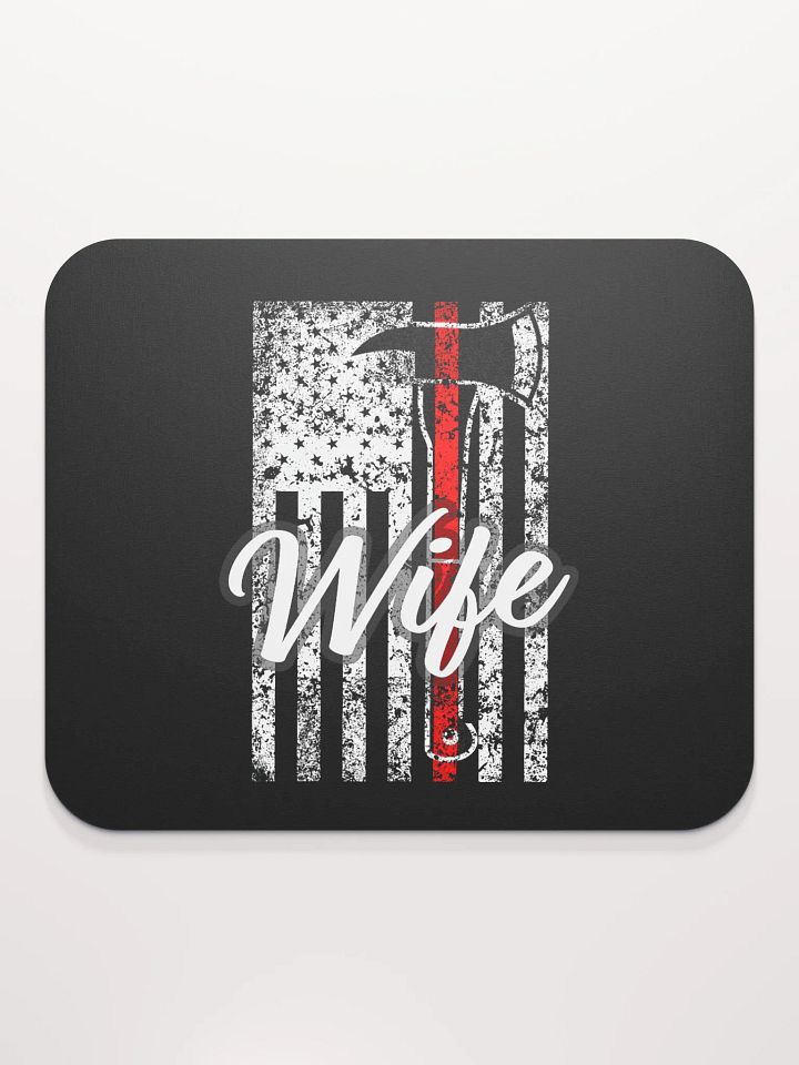 Firefighter Wife - Mouse Pad product image (2)